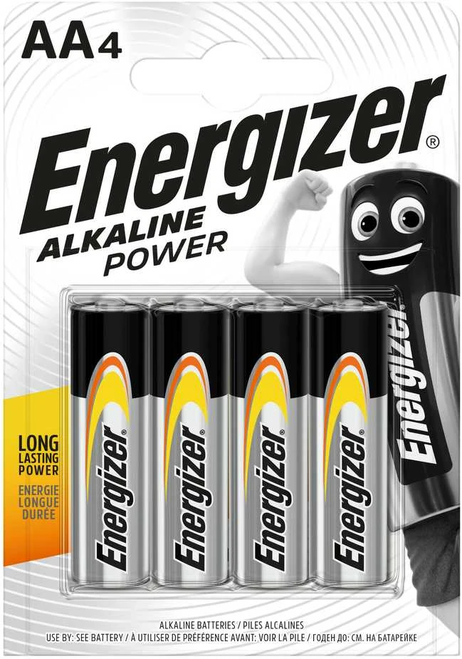 Elementai Energizer AA/LR6, 4 vnt.