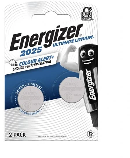 Elementai Energizer CR2025, 2 vnt