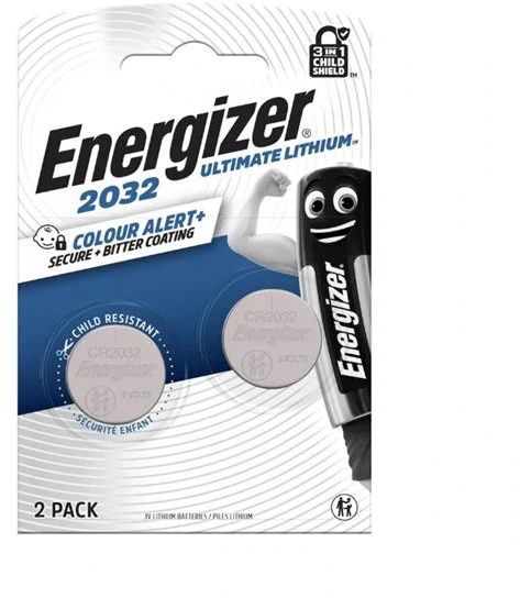 ENERGIZER CR2032 ličio baterijos, 2 vnt.