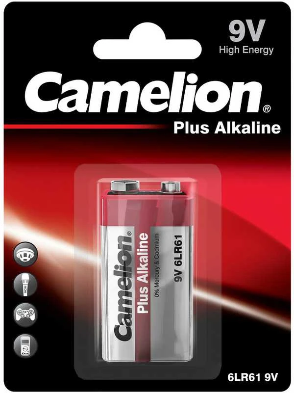 Grąžtas Irwin Camelion | 6LF22-BP1 | 9V/6LR61 | Plus Alkaline 6LR61 | 1 vnt.