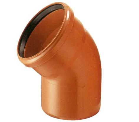 Alkūnė lauko kanalizacijai Wavin, 110 mm, 45 °