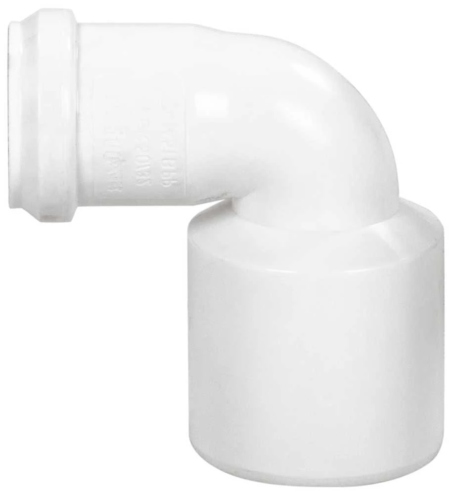 Magnaplast Vidaus kanalizacijos redukcinė alkūnė HTplus Ø32/50 mm balta
