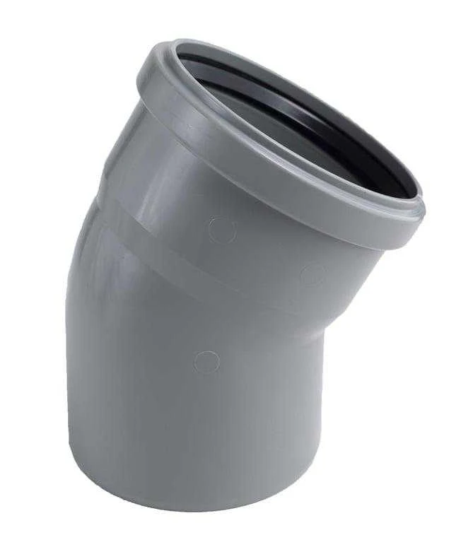 Magnaplast Vidaus kanalizacijos alkūnė HTplus, Ø 75 mm, 15°