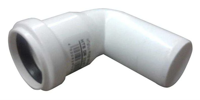 Magnaplast Vidaus kanalizacijos alkūnė HTplus, Ø 32 mm, 45°, balta