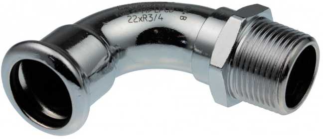 KAN-therm ilga alkūnė 18xR1/2 su išoriniu sriegiu - 620200.9