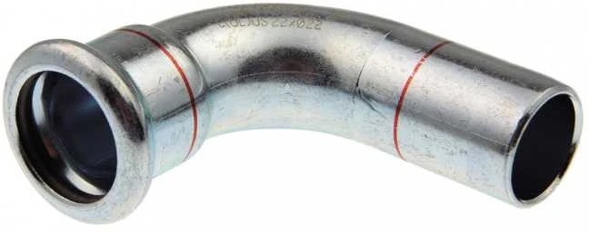 Plieninė pres. alkūnė KAN-therm d.35x90', v/i