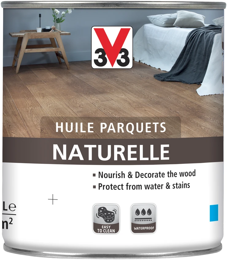 V33 FLOOR OIL (Baltas, 0.75 L)