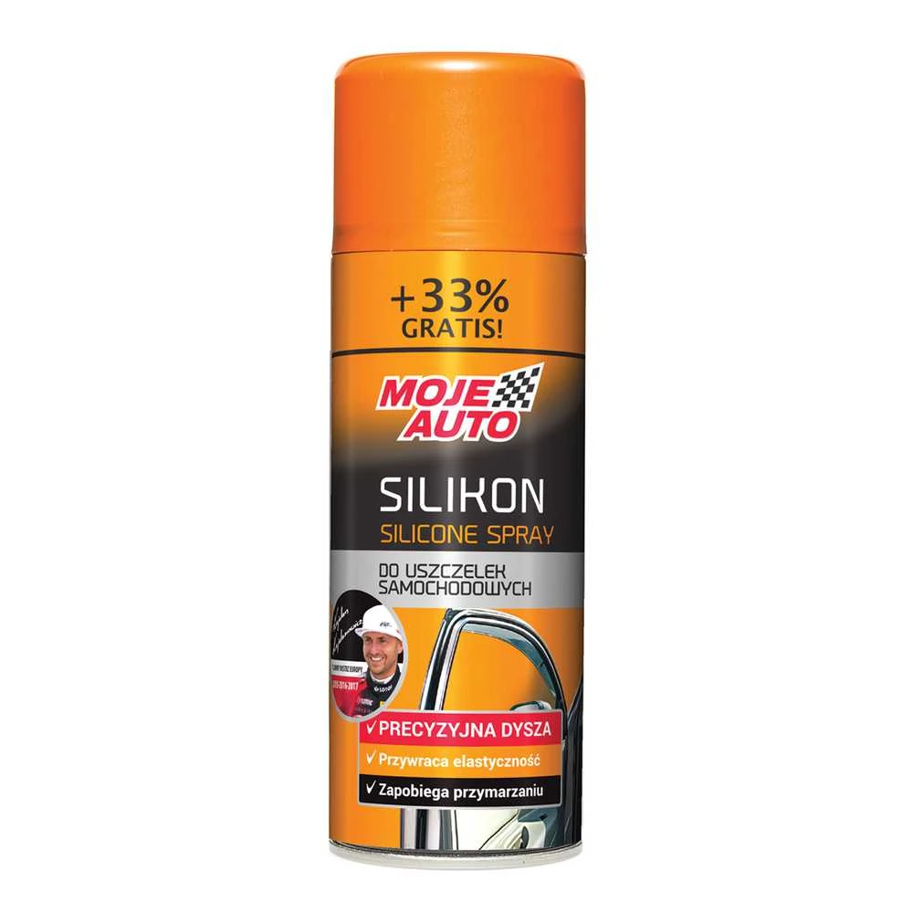 K2 Purškiamas silikonas durų ir langų gumoms tepti Moje Auto, 400ml