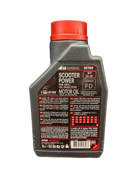 Alyva MOTUL SCOOTER POWER 2T 1ltr (105881)
