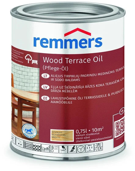 Remmers Kellys TERRACE OIL PFLEGE TRANSPARENT 0.75L