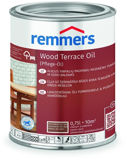Remmers Pinotex TERRACE OIL PFLEGE WALLNUT 0.75L