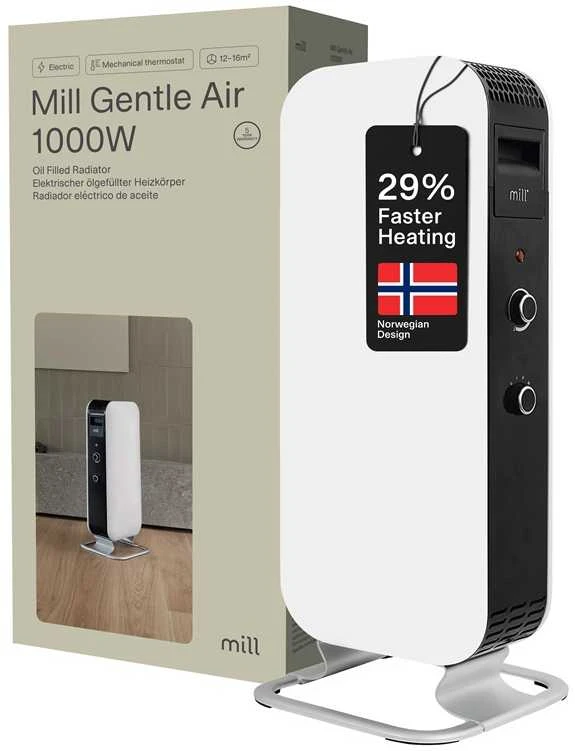Tepalinis šildytuvas Mill AB-H1000MEC, 1000 W