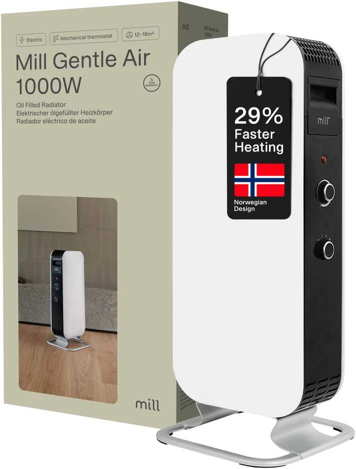 Tepalinis šildytuvas Mill AB-H1000MEC, 1000 W