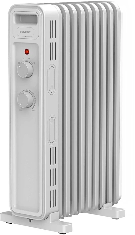 Eļļas sildītājs Sencor SOH 3409WH. 2000 W