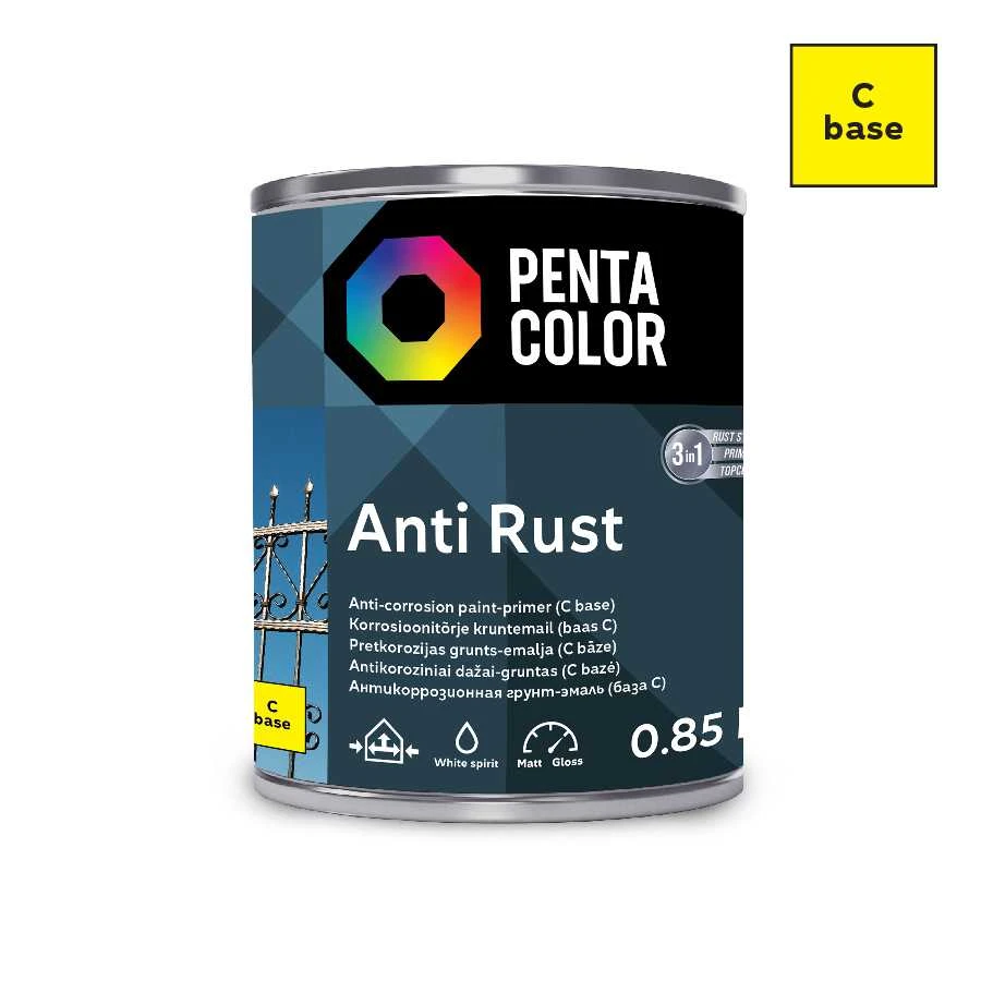 Pentacolor ANTICOR PAINT ANTI-RUST C 0,85L