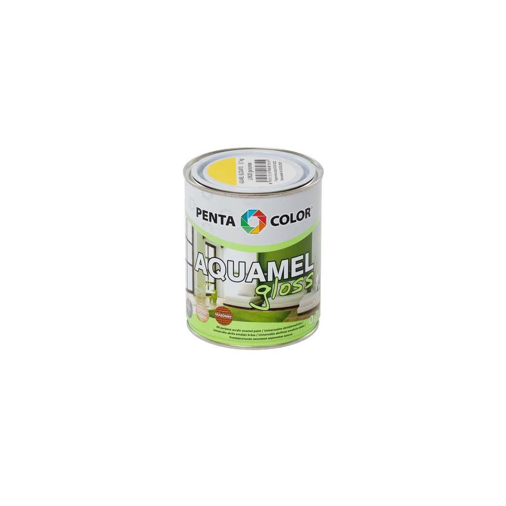 Pentacolor dažai AQUAMEL tamsiai raudonmedžio spalvos 0,7kg, blizgūs