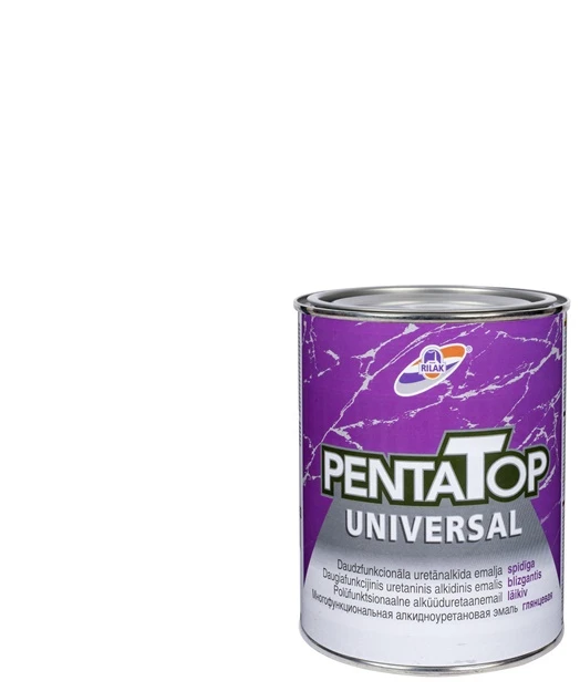 Emaliniai dažai, universalūs Rilak Pentatop Universal, blizgus, 0.85 l, c bazė