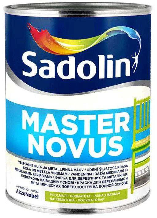 Sadolin PAINT MASTER NOVUS HALF-MAT 1L BW-Baltas