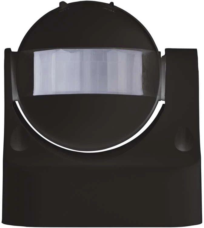 Judesių jutiklis Emos 1200W/180gr/12m/IP44 juodas