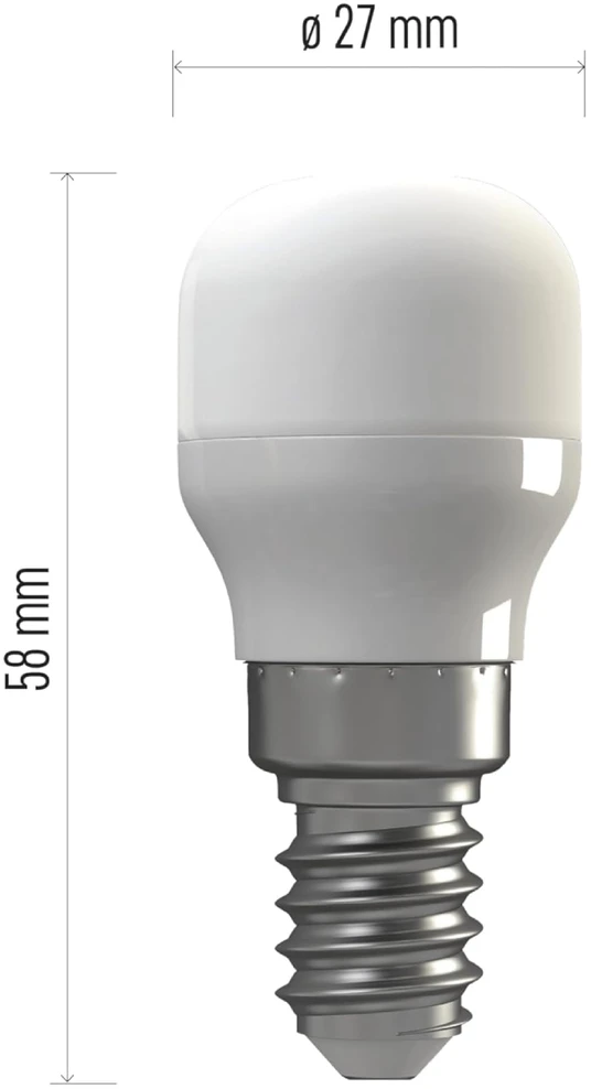 Emos LED lemputė šaldytuvui E14 2.3W (25W) 255lm neutraliai balta