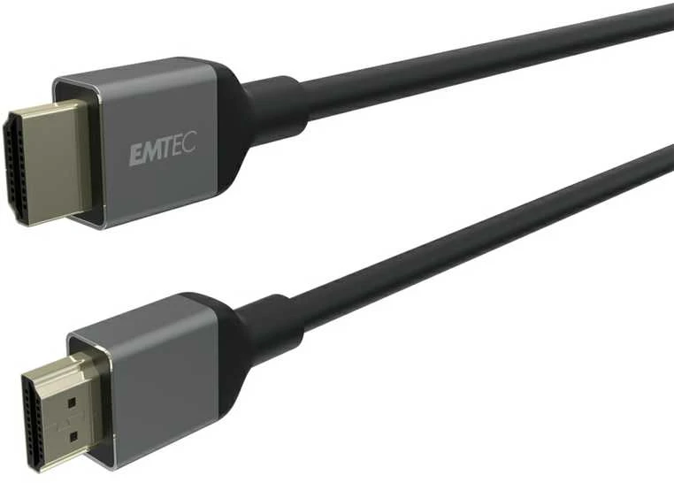 Emtec HDMI 1.8m kabelis su metalinėmis jungtimis
