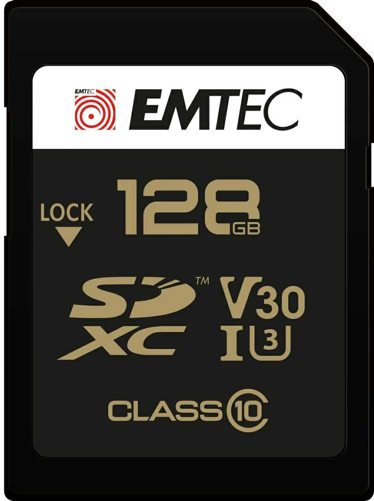 Atminties kortelė Karta Emtec Speedin Pro SDXC 128 GB 10 klasės UHS-I/U3 V30 (ECMSD128GXC10SP)