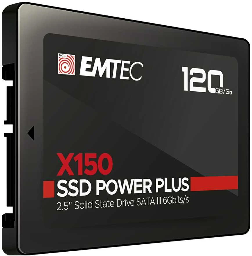 „Emtec“ SSD 2,5 „SATA X150“ 120 GB „Power Plus“