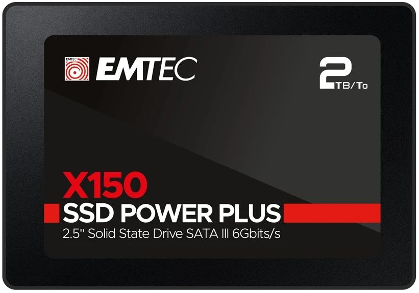 „Emtec SSD 2,5“ SATA X150 2000 GB „Power Plus“