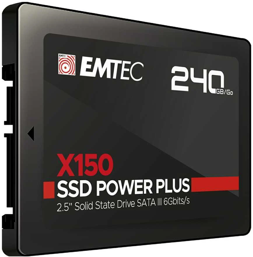 „Emtec“ SSD 2,5 „SATA X150“ 240 GB „Power Plus“