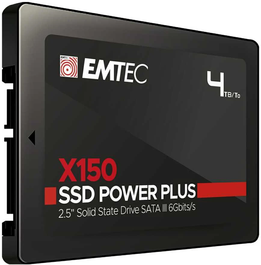 „Emtec SSD 2,5“ SATA X150 4000 GB „Power Plus“