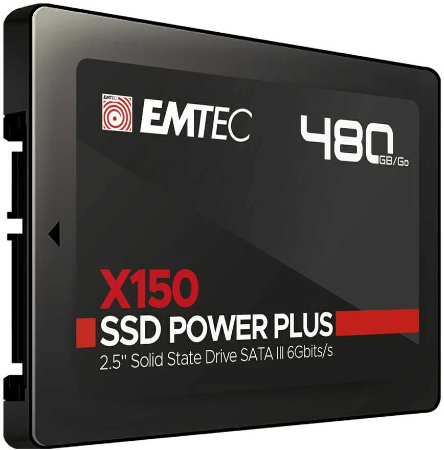 „Emtec“ SSD 2,5 „SATA X150“ 480 GB „Power Plus“