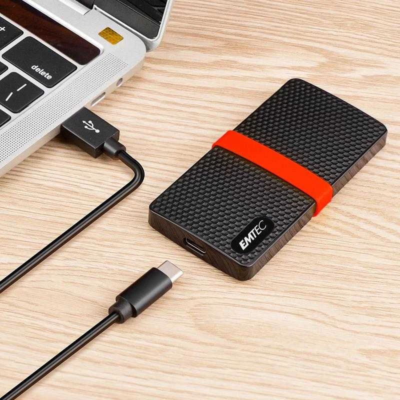 Kietasis diskas Emtec SSD 3.1 X200 1TB „Power Plus“ nešiojamas diskas