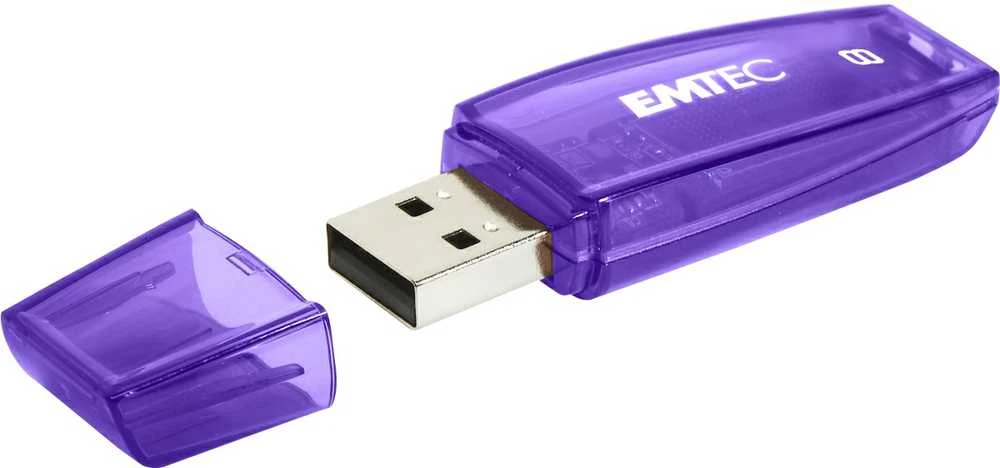 Emtec USB2.0 C410 8GB Violetinė