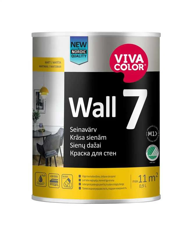 Emulsiniai dažai Vivacolor, emulsiniai, matinis, 0.9 l