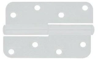 Lankstas durims Kurzemes, 11 cm, balta