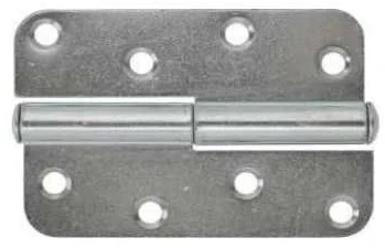 Lankstas durims Kurzemes, 11 cm, sidabro