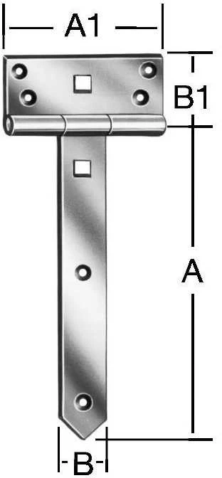 0521587 VYRIS T-FORMOS 250X33MM DAŽ JUODA VORMANN