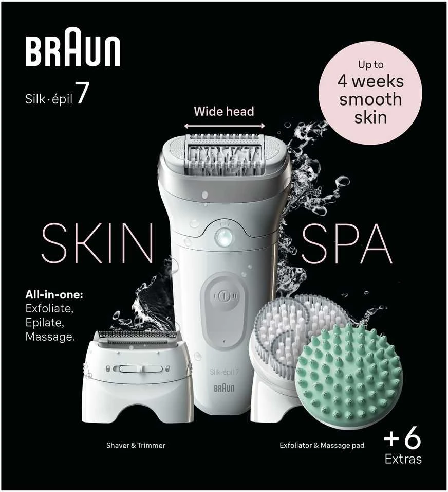 Epiliatorius Braun Silk•épil 7 SkinSpa SE7-081