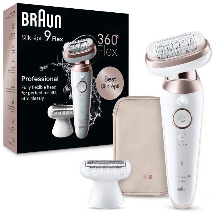 SES9-030 3D Braun Silk•épil 9 Flex epiliatorius