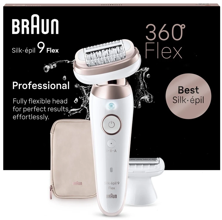 Epiliatorius Braun Silk•épil 9 Flex SES9-030 3D