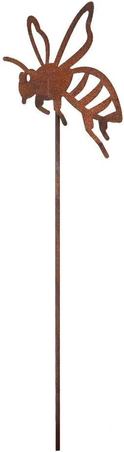 Esschert_Des Dekoracija „Bitė” TT243, 8 cm x 0.4 cm x 38.3 cm, ruda