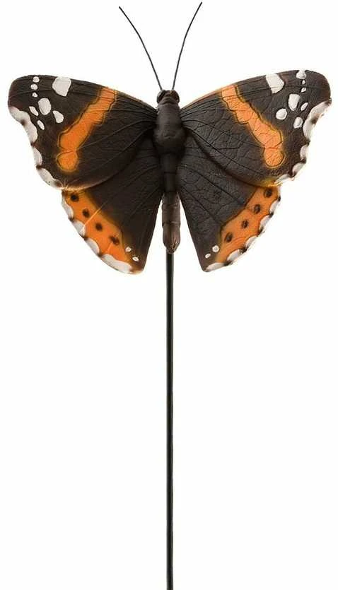 Esschert_Des Dekoracija „Drugelis“ 37000554, 13 cm x 10 cm x 78.6 cm