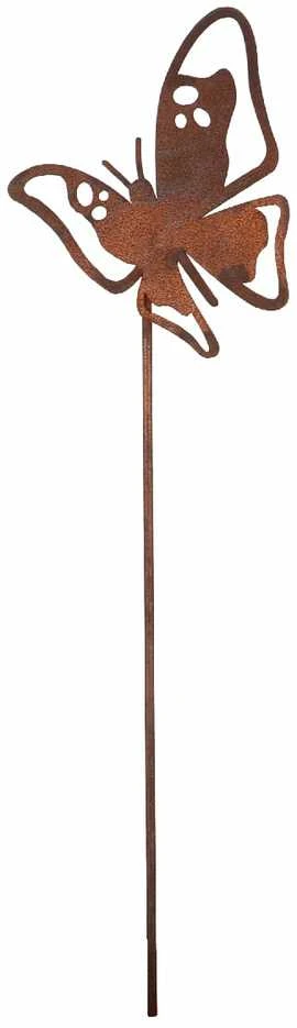 Esschert Design Esschert_Des Dekoracija „Drugelis“ TT242, 9 cm x 0.4 cm x 38 cm, ruda