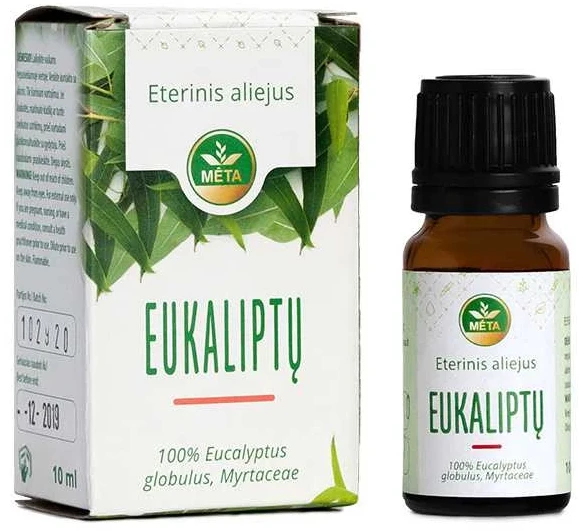Eukaliptų eterinis aliejus Mėta, 10 ml