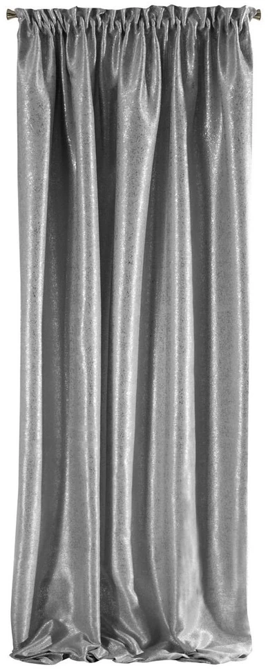 Eurofirany Blackout aizkari Ebru, sudraba, 135 cm x 270 cm