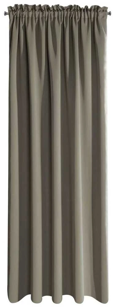 Eurofirany Naktinė užuolaida ZWB-09, šviesiai ruda sp., 140 cm x 270 cm