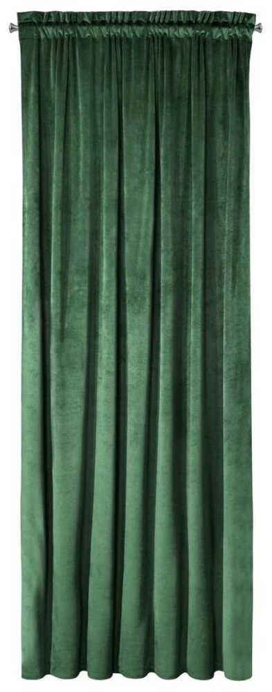 Eurofirany Naktinė užuolaida ZWE-08, tamsiai žalia sp., 140 cm x 270 cm