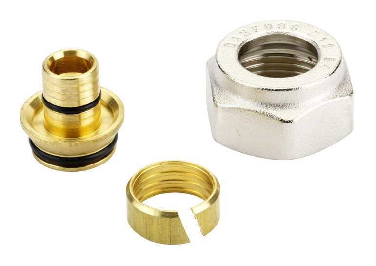 Eurokonus jungtis. Danfoss. PEXa vamzd. 16x3/4" su vid srieg