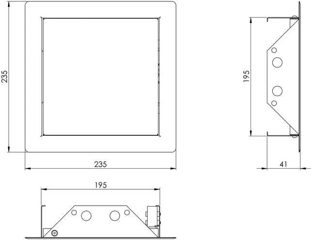 Europlast Liukas inspekcijos rlmp2020 200x200mm