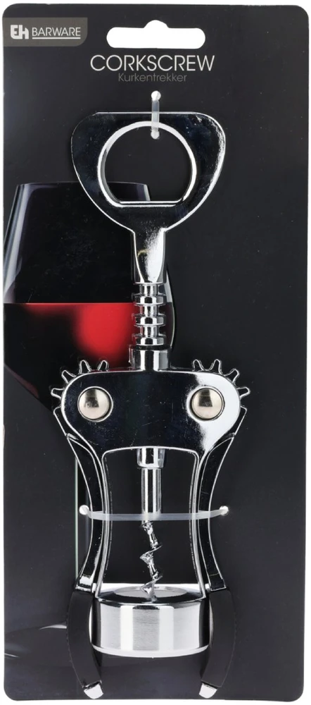 Excellent Houseware Korkenzieher Vyno butelių atidarytuvas Metalinis 19,5 cm